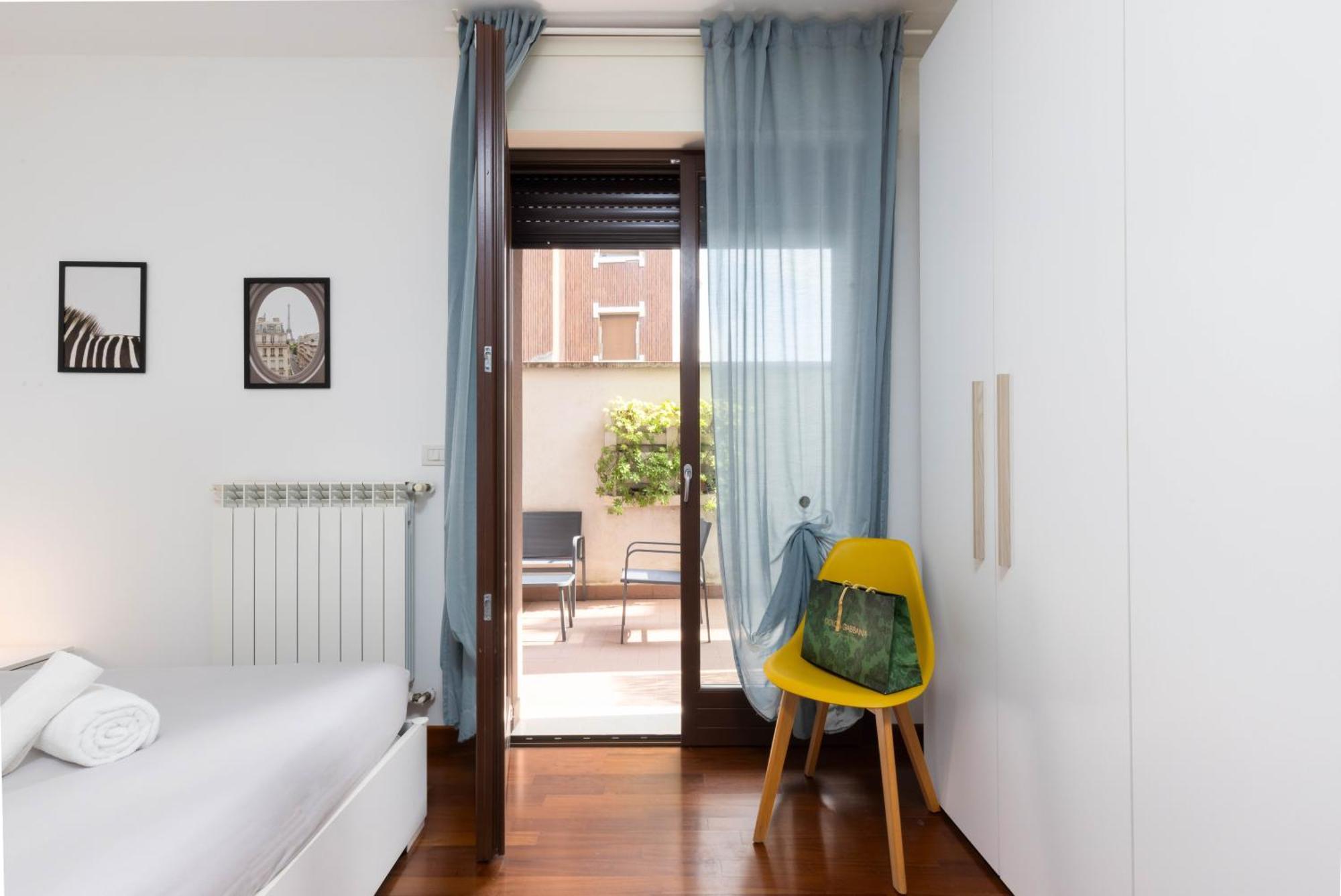 Terrace Milan Con Parcheggio Inclusoアパートメント エクステリア 写真