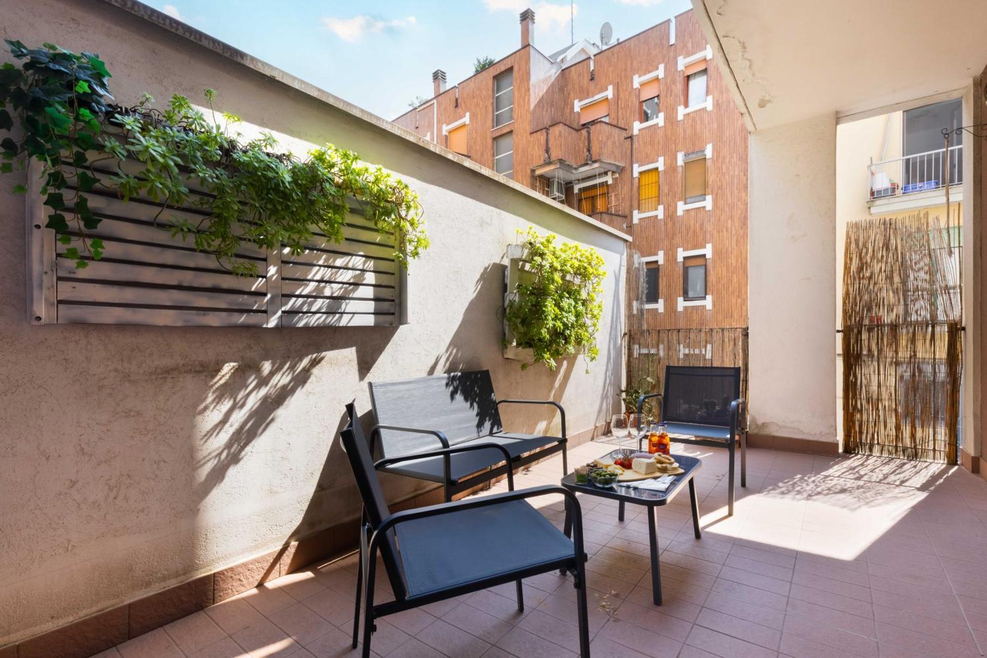 Terrace Milan Con Parcheggio Inclusoアパートメント エクステリア 写真